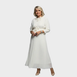 Miriam | Completo due pezzi con blusa e abito senza maniche